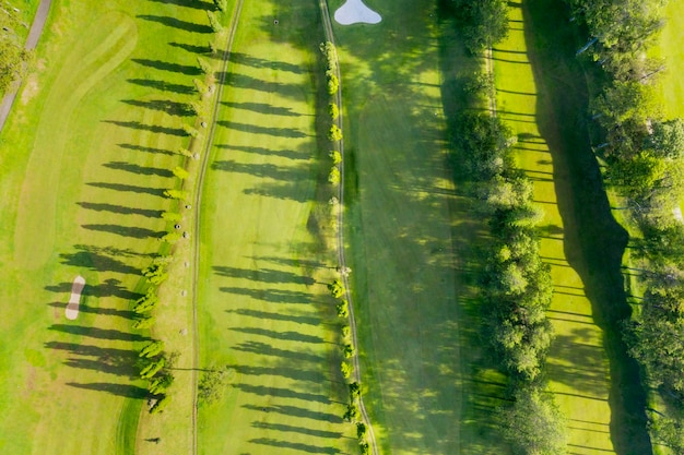 Golfbaan in de stad Bandung