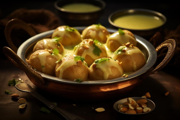 Photo golgappa delicacies a taste of home