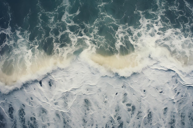 Foto golven in een oceaan