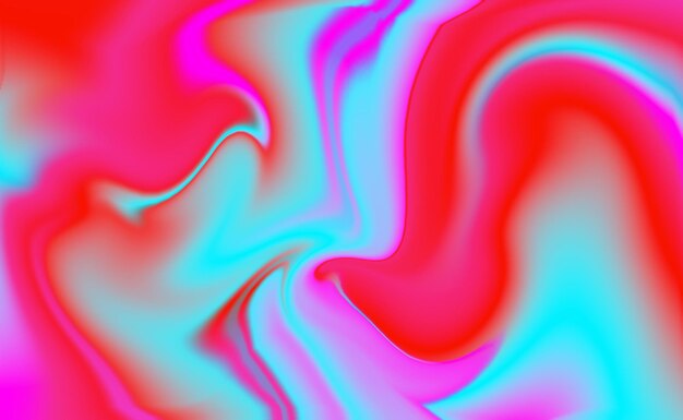 Golvende geometrische achtergrond Trendy gradiënt vormen compositieModerne kleurrijke stroom achtergrond