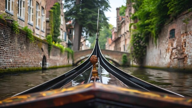 A gondola ride is a great way to see the canals of Venice