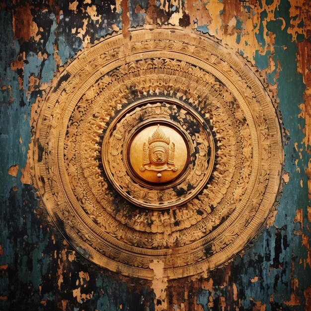 Photo gong glad texture