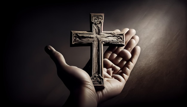 Photo good friday ash wednesday cross god jesus