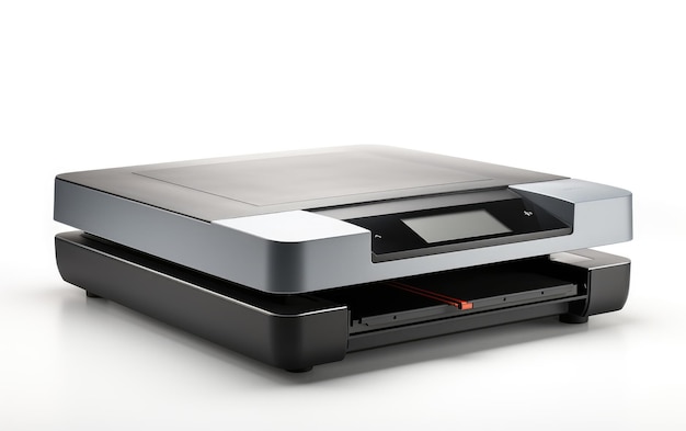 Good Looking Flatbed Scanner on White or PNG Transparent Background