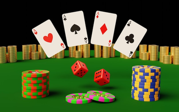 Good luck in the casino with aces poker and winning a lot of
money at craps