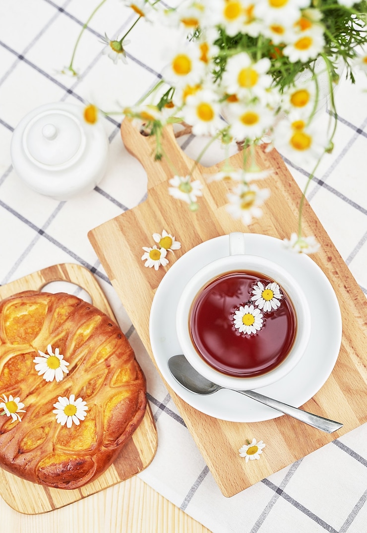 Photo good morning breakfast and summer picnic