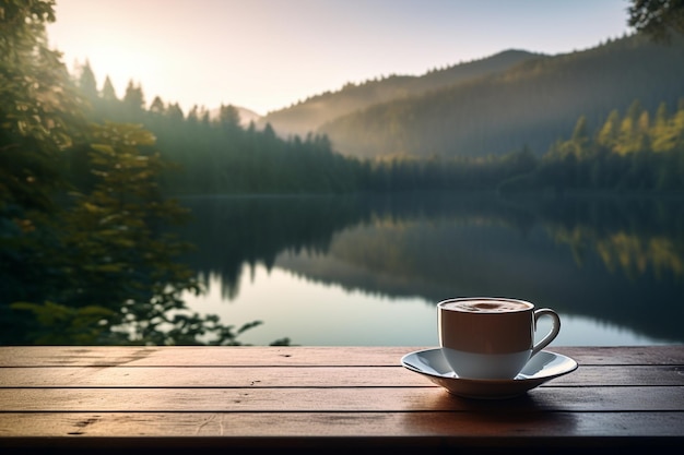 Premium AI Image | good morning coffee