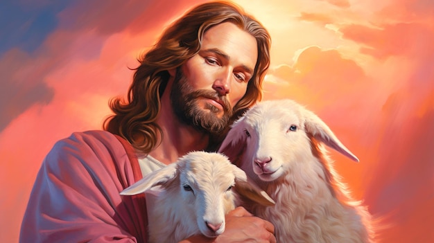 The good shepherd a divine portrayal of jesus christ's compassionate love for his flock