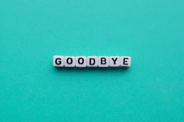 Goodbye word