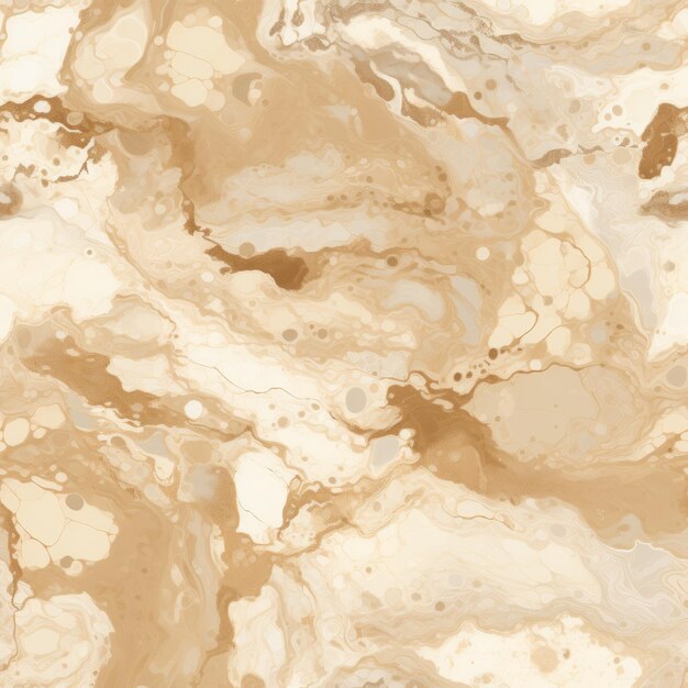 Gooey Marble Light Beige Wallpaper With Textural Explorations