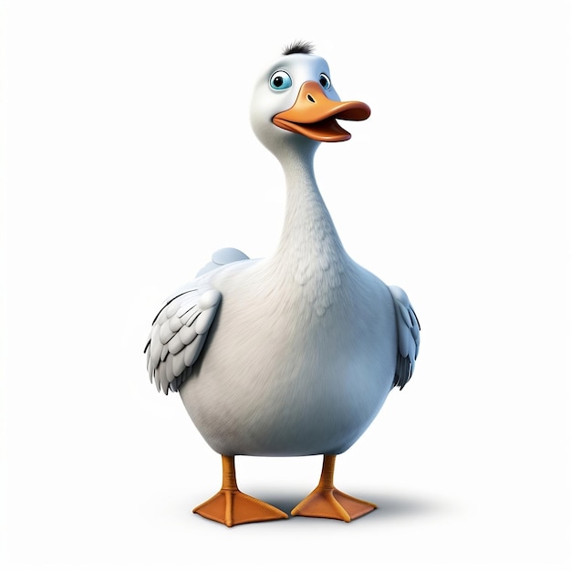 Goose cartoon character