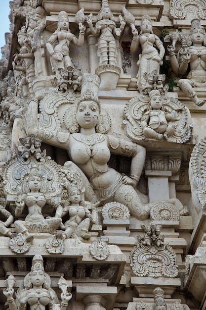 Gopuram tower of Hindu temple