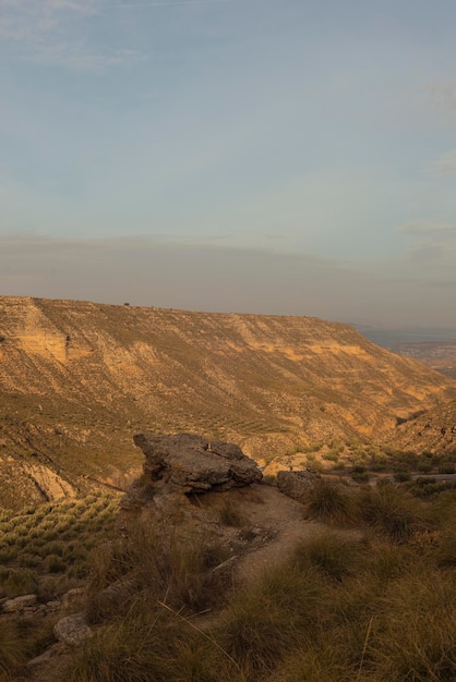 Gorafe desert and dolmens Granada Spain