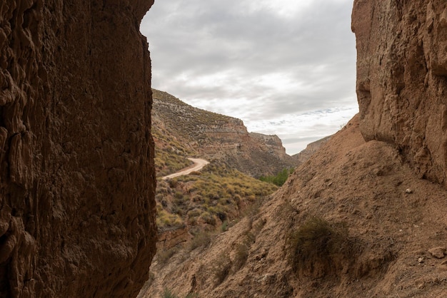 Foto deserto di gorafe e dolmen granada spagna