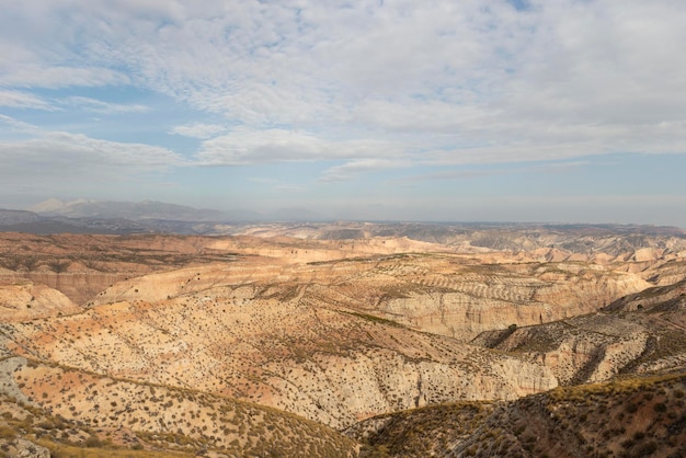 Foto deserto di gorafe e dolmen granada spagna