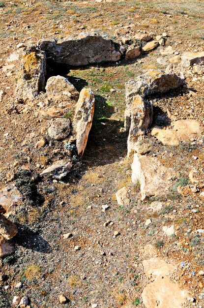 Gorafe megalithic park. Granada - Andalusia, Spain.