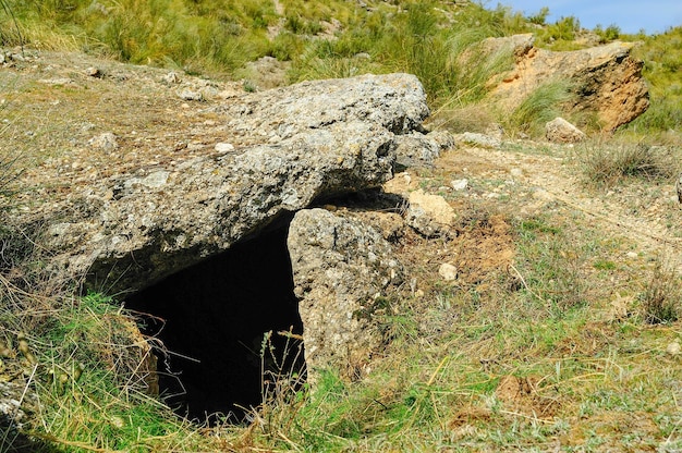 Gorafe megalithic park. Granada - Andalusia, Spain.