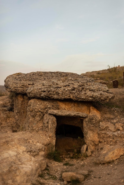 Foto gorafewoestijn en dolmens granada spanje