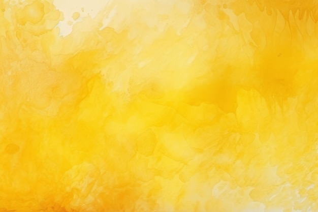 Gorgeous Abstract Yellow Watercolor Background Texture