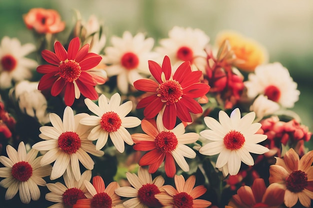 Gorgeous arrangement of flowers wallpaper