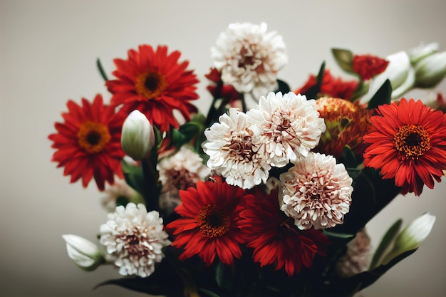 Gorgeous arrangement of flowers wallpaper