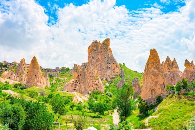 Gorgeous Cappadociathe ancient Uchisar Castle fortress