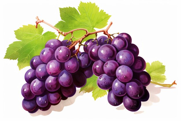 Gorgeous Clipart Grapes in a 32 Aspect Ratio