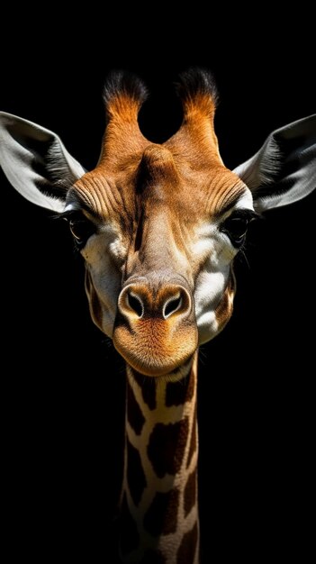 gorgeous eyecatching animal closeup portrait