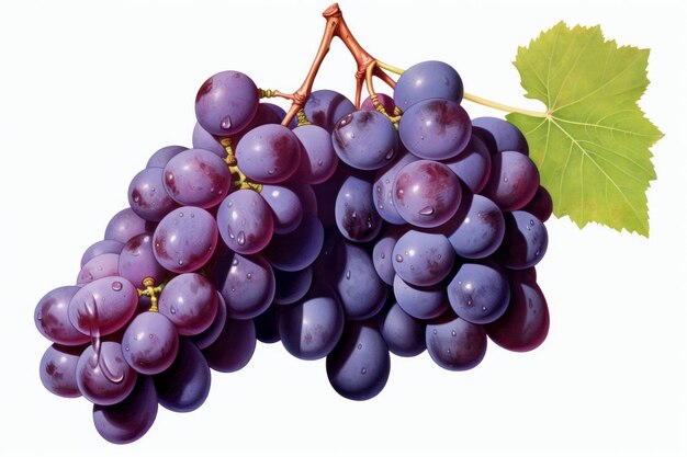 Gorgeous Grape Clipart Adding a Burst of Color to Your Designs AR 32 Ratio