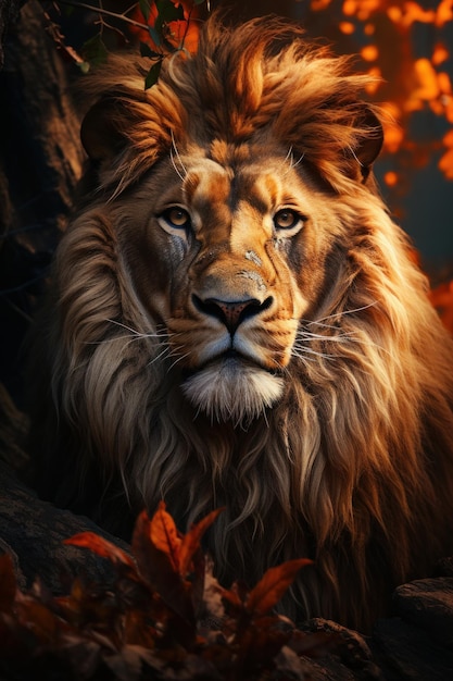 великолепный лев