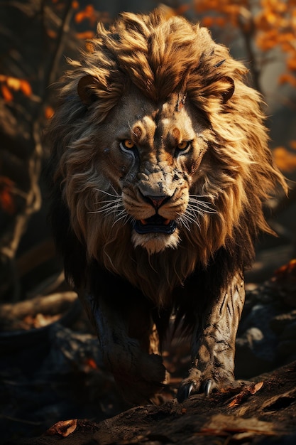 великолепный лев