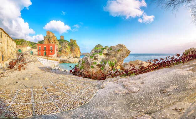 Gorgeous scene of Tonnara di Scopello