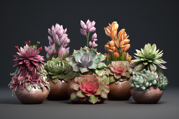 Gorgeous Succulent Vases