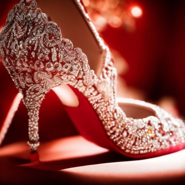 cinderella louboutin wedding shoes