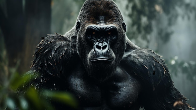 Gorilla high quality background