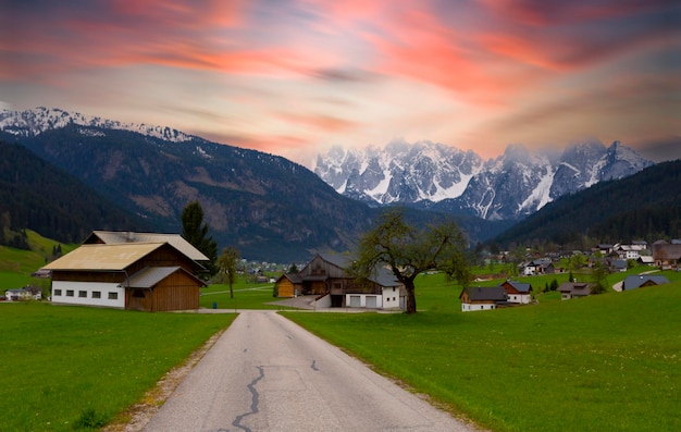 Gosau Salzkammergut Opper-Oostenrijk Oostenrijk