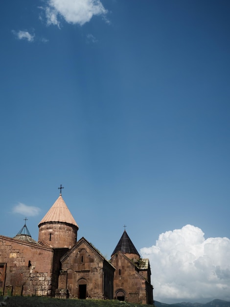 Foto goshavank nor getik è un complesso monastico medievale armeno dei secoli xiixiii nel villaggio