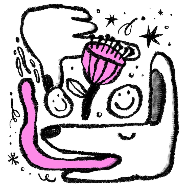 Foto gossip dog png conceptuele sketchy doodle doorzichtige achtergrond