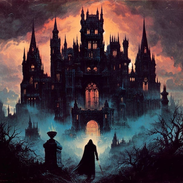 A gothic castle