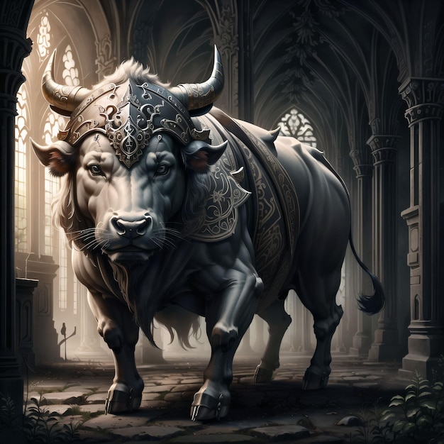 Gothic cow