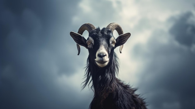 Gothic goat Generative AI