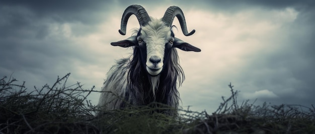 Gothic goat Generative AI