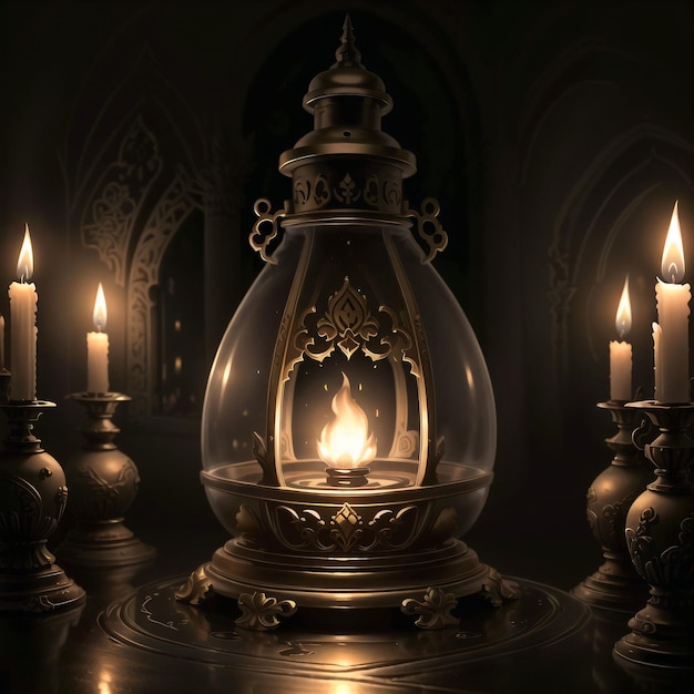 gothic lamp