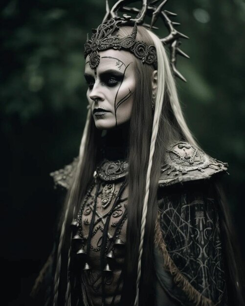 Gothic makeupwomen horormage women
