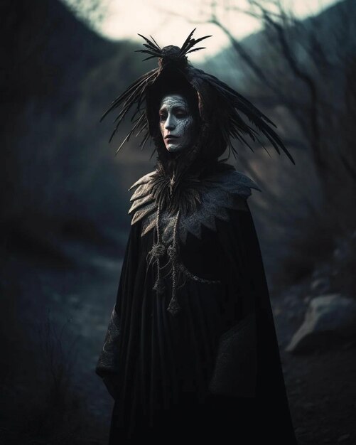 Gothic makeupwomen horormage women