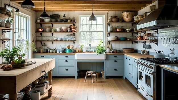 gothic style kitchen