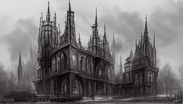 Gothic style Palace