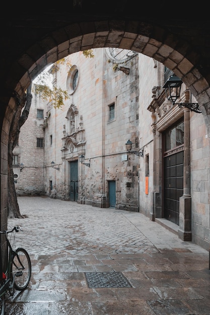 Gotische straat Barcelona centrum