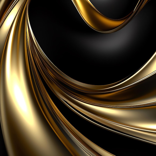 Gouden abstracte achtergrond