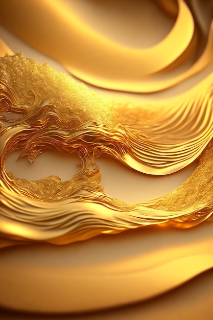 Gouden abstracte achtergrond